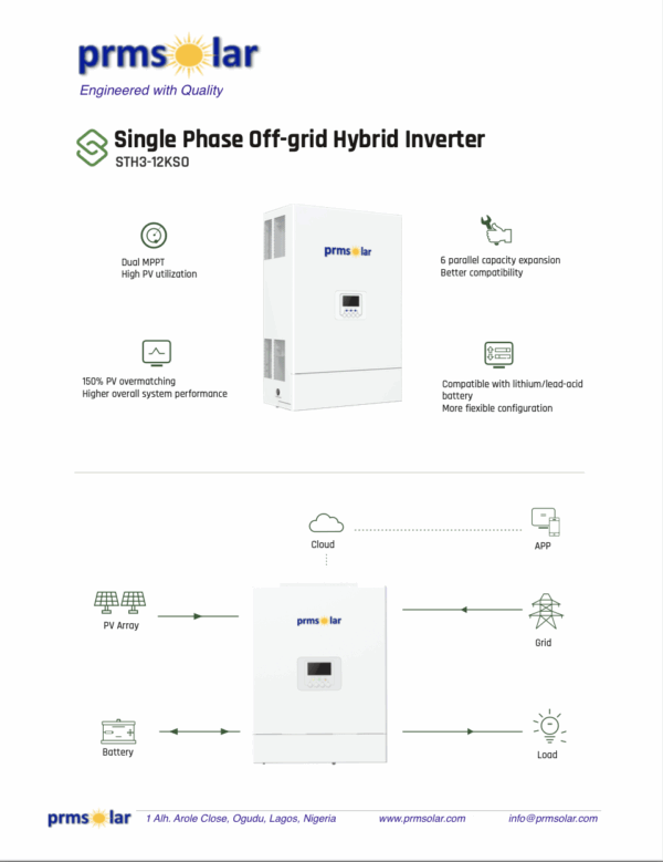 PrmSolar Hybrid Inverter - Image 3